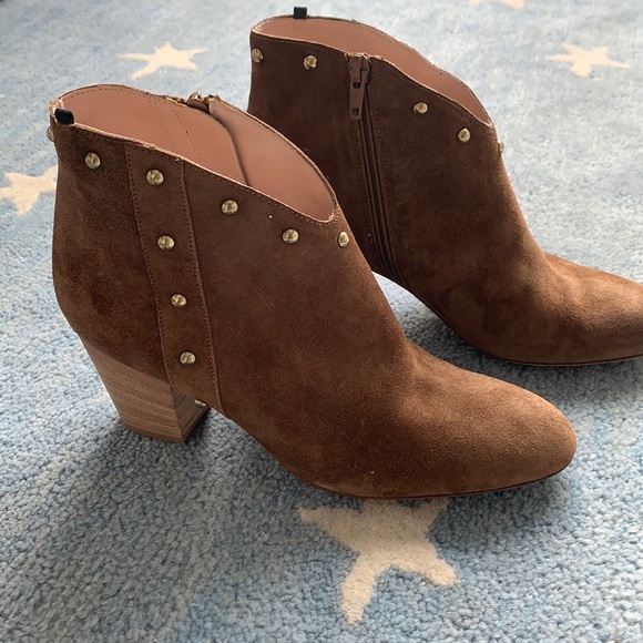 Brand New SJP brown booties - Picture 1 of 11